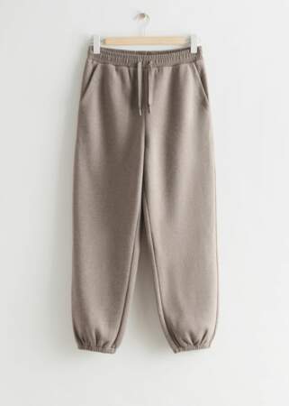 Relaxed Drawstring Joggers en coton bio, & Other Stories, 49€