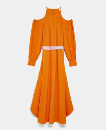 Robe longue avec ceinture en VISCOSE DURABLE, Stella McCartney, 1 195€