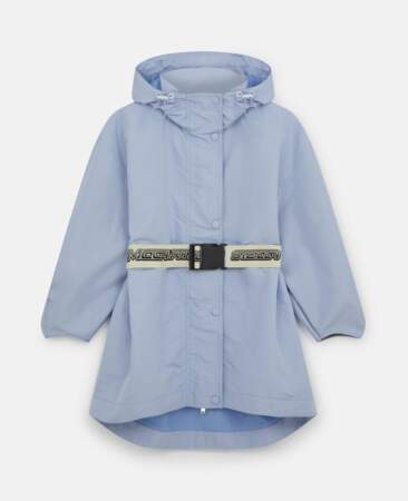 Veste a capuche et ceinture en polyester recyclé, Stella McCartney, 995€