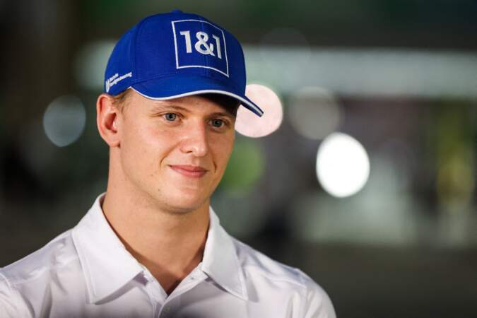 Mick Schumacher, en décembre 2021 lors du Grand Prix de F1 d'Arabie Saoudite