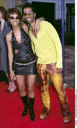 Halle Berry avec son second mari, Eric Benet, chanteur-compositeur