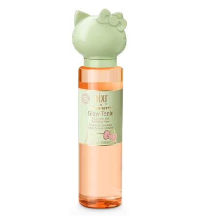 Glow Tonic 5% d'acide glycolique, Pixi + Hello Kitty, 23,50€ les 250ml sur pixibeauty.com