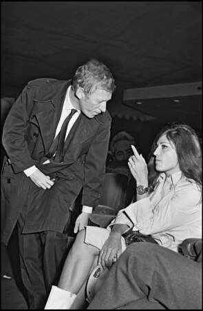 Dalida et son ex époux Lucien Morisse (1967)