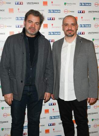 Clovis Cornillac et Alexandre Astier  lors de la 29e cérémonie des Trophées du Film Français