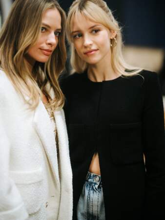 Margot Robbie et Angèle au défilé Haute-Couture printemps-été 2022 Chanel