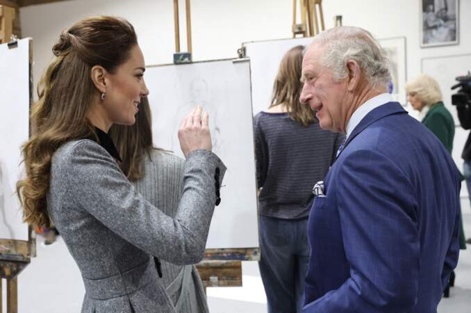 Kate Middleton toujours très complice avec le prince Charles