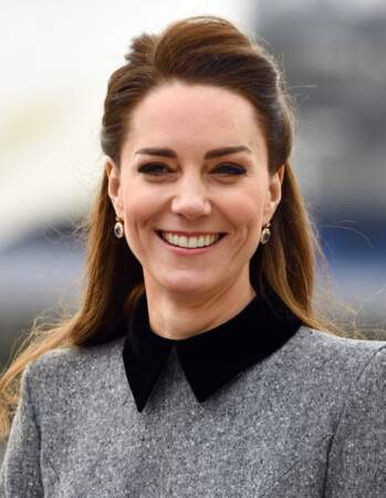 Kate Middleton, le 3 février opte pour des reflets encore plus auburn