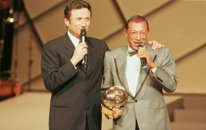 Miche Drucker a présenté sa première cérémonie des Victoires de la Musique, le 3 février 1990.