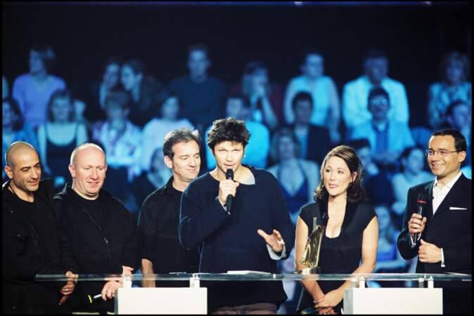 Daniela Lumbroso a animé sa première cérémonie des Victoires de la Musique, le 9 mars 2002.
