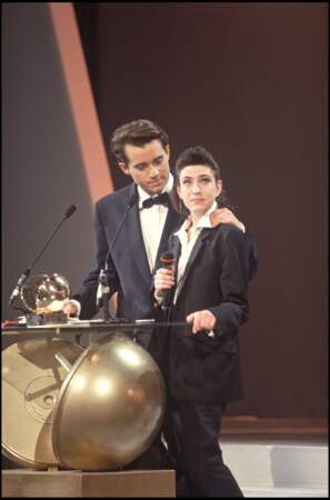 Jean-Luc Delarue a présenté sa première cérémonie des Victoires de la Musique, le 2 février 1991.