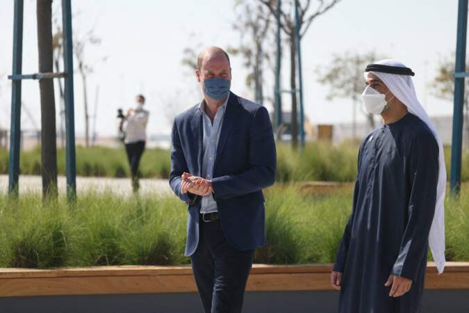Quelques jours après le jubilé de la reine Elizabeth II, le prince William s'est rendu à Dubaï pour parler climat et écologie, le 10 février 2022.
