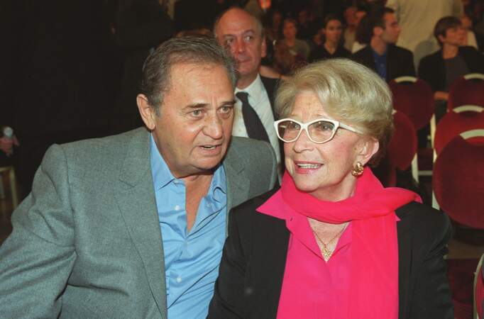 Roger Hanin et sa deuxième femme Christine (2000)