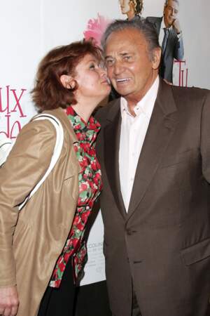 Roger Hanin et son dernier amour Agnès (2008)