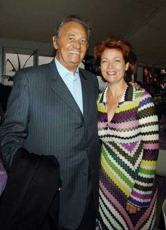 Roger Hanin et sa compagne Agnès Berdugo (2009)