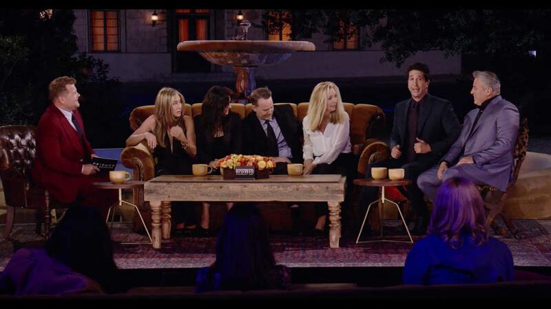 James Corden présente l'émission spéciale "Friends The Reunion" du casting de l'emblématique série "Friends"