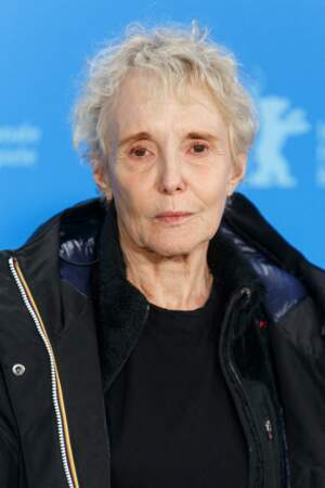 La réalisatrice Claire Denis lors du photocall de son film "Avec amour et acharnement" à l'occasion du 72ème festival international du film de Berlin le 12 février 2022.