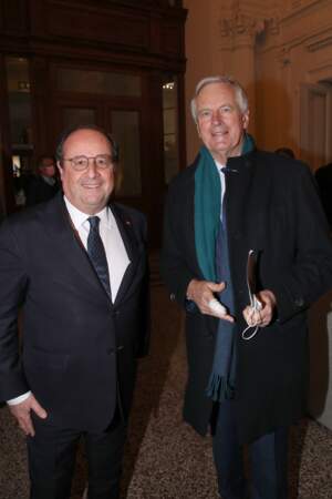 François Hollande et Michel Barnier 
