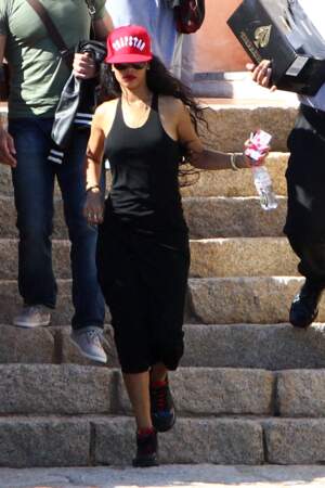 Rihanna en Italie le 15 juillet 2012