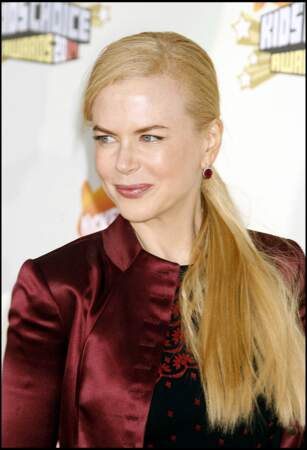 Queue de cheval cavalière pour Nicole Kidman