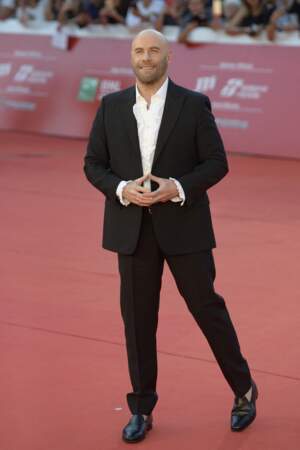 John Travolta n'a plus de cheveux au 14e festival international du film de Rome en 2019