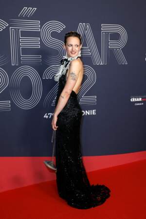 Agathe Rousselle aux César 2022, le 25 février à Paris 