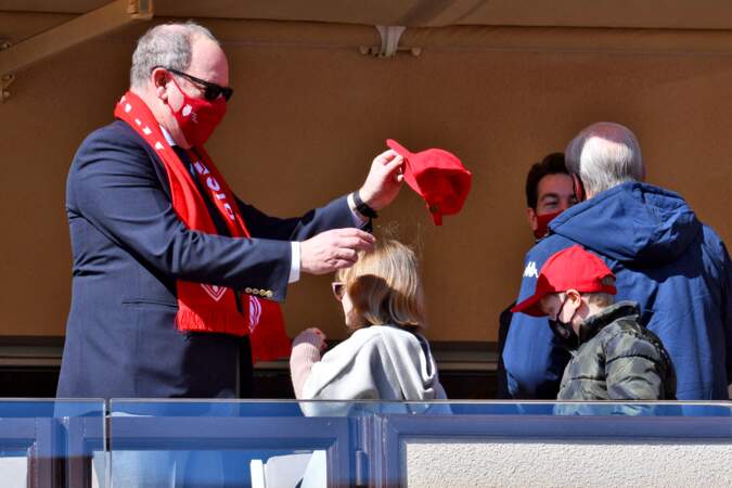 Gabriella de Monaco veut elle aussi soutenir son équipe de football lors de la rencontre avec Reims le 27 février 2022
