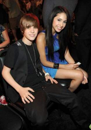 Justin Bieber et son ex Jasmine Villegas (jeune femme du clip Baby) 
