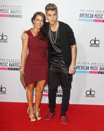 Justin Bieber et sa mère Pattie Malette