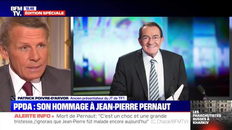 Patrick Poivre d'Arvor défend Jean-Pierre Pernault