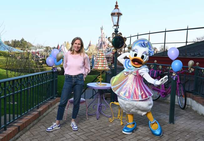 Agathe Lecaron conviée au 30ème anniversaire du parc d'attractions Disneyland Paris 