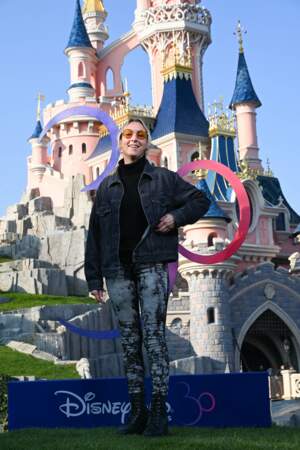 Audrey Lamy, présente le 5 mars à Marne-la-Vallée pour fêter les 30 ans de Disneyland Paris