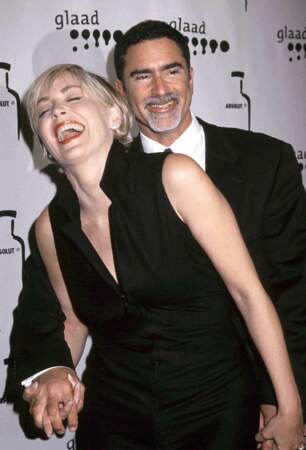 Sharon Stone et son deuxième mari en 2000