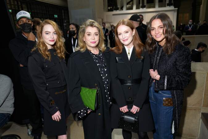 Emma Stone, Catherine Deneuve, Julianne Moore et Alicia Vikander