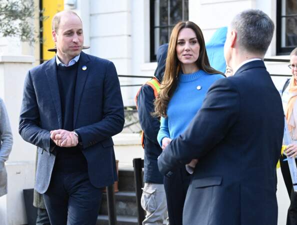 Le prince William et Kate Middleton sont attendus au centre culturel ukrainien de Londres le 9 mars 2022.