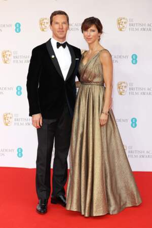 Benedict Cumberbatch et sa femme Sophie Hunter en Dior