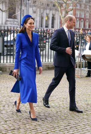 La famille royale britannique était réunie ce lundi 14 mars 2022 à la Journée du Commonwealth, à l'abbaye de Westminster, à Londres.