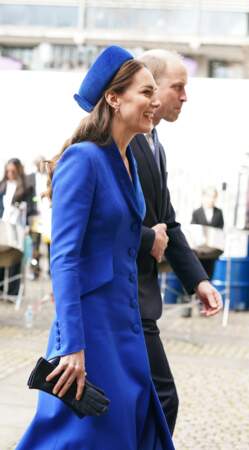 Le couple royal a été photographié en train d'arriver à l'abbaye de Westminster. 