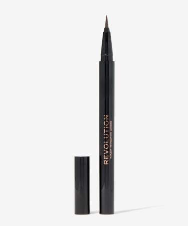 Feutre eyeliner ultra fin Hair Stroke Brow Pen, Makeup Revolution, 6,95€ disponible en trois teintes sur beautybay.com