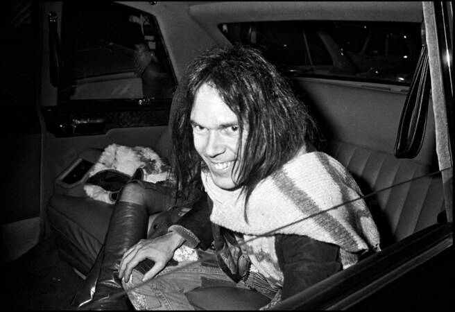 Neil Young dans les années 1970.