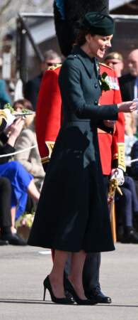À l'âge de 40 ans, Kate Middleton   une sublime silhouette ce 17 mars 2022.