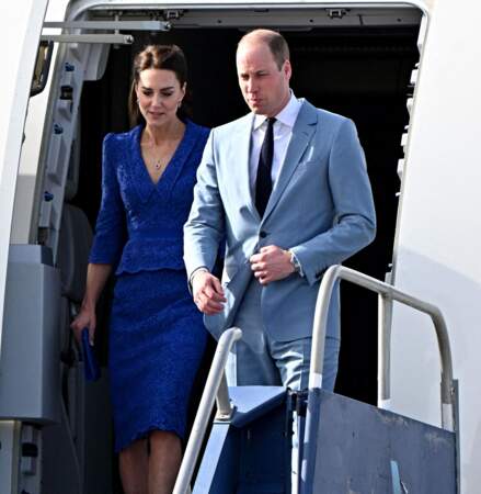 Le duc et la duchesse de Cambridge en déplacement au Bélize le 19 mars dans le cadre de leur tournée officielle dans les Caraïbes