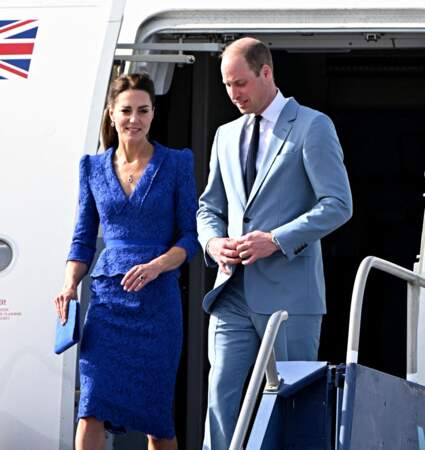 Le prince William et Kate Middleton sont arrivés au Belize, royaume du Commonwealth situé entre le Mexique, le Guatemala, et le Honduras, samedi 19 mars