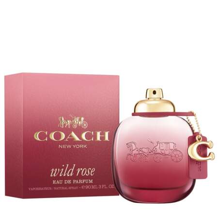 Eau de Parfum Wild Roses, Coach, 108 € les 90 ml, exclusivité Nocibé