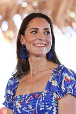 Une harmonie de bleu pour Kate Middleton