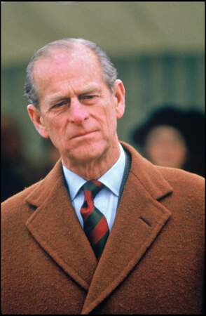 Son grand-père regretté, le Philip Mountbatten et duc d'Edimburg en 1988.