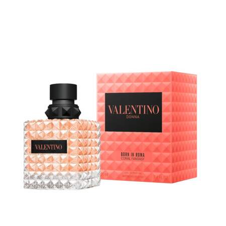 Donna Born In Roma Coral Fantasy Eau De Parfum, Valentino, 136€ les 100ml disponible en parfumerie