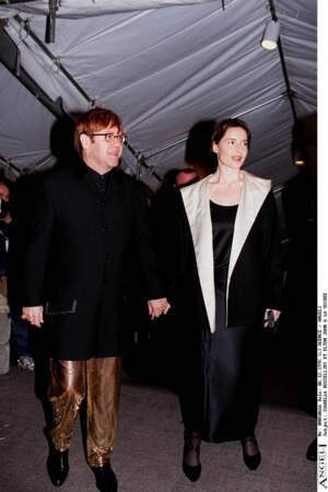 Elton John lors d'une soirée au Metropolitain Museum of Art de New York