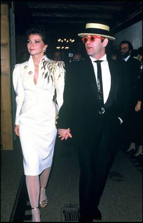 Elton John étonnamment sobre avec son ancienne épouse Renate Blauel lors d'une soirée Cartier en 1979