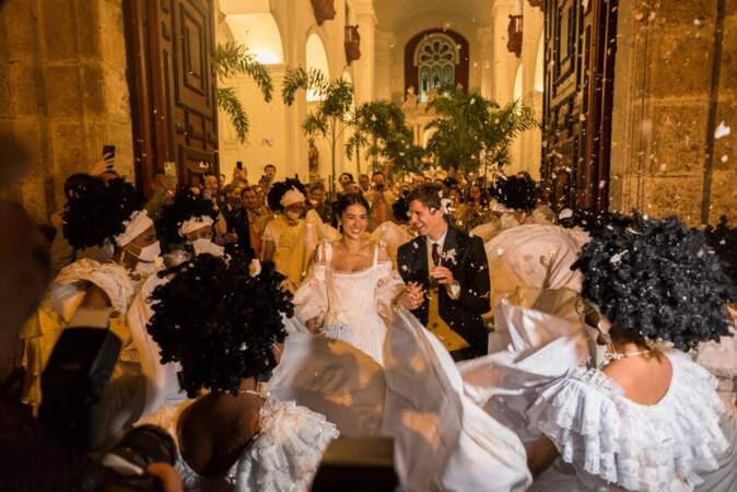 Le prince Josef-Emanuel de Liechtenstein et Claudia Echevarria se sont mariés dans la même église que le frère de cette dernière en 2014