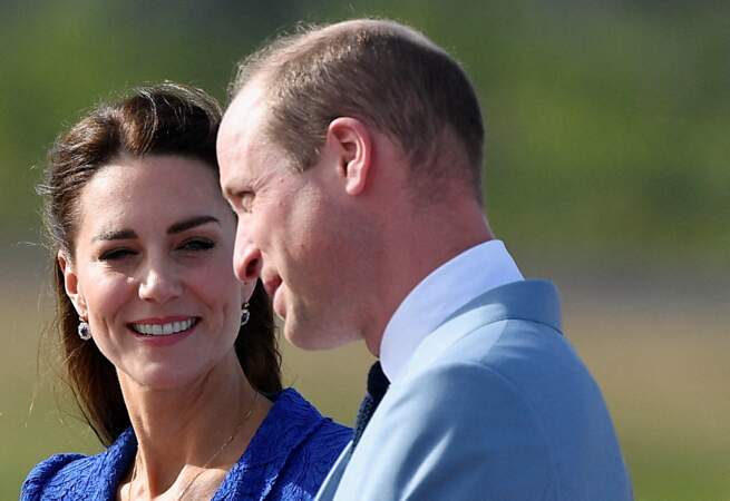Le duc et la duchesse de Cambridge commence leur tournée des Caraïbes 